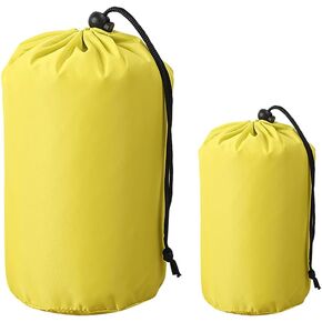 2 Pcs Waterproof Outdoor Storage Sacks Hiking Dry Bags Sleeping Bag Compression Sacks Water Sports Bags Water Resistant Stuff Sacks Travel Clothes Packing Bags Purple