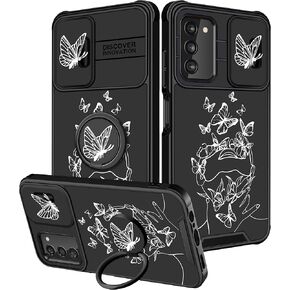 (2in1 for Samsung Galaxy A54 5G Phone Case for Men Boys Cute Cover Fun Funny Cool for Teens Kids Video Game Unique Design with Camera Cover and Ring Stand Funda for Samsung A54 5G Case