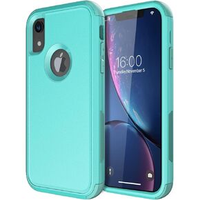 حافظة Diverbox لهاتف iPhone Xr [مقاومة للصدمات] [مقاومة للسقوط] [مقاومة للغبار]، غطاء حماية شديد التحمل لهاتف Apple iPhone XR