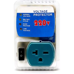 [ETL Listed] BSEED Surge Protector, Surge Protector Outlet for Home Appliances, Power Surge Protector Suit for Refrigerator, TV, Computer and Freezer, Adjustable Voltage Regulator, 120V,1800W, 2 Pack