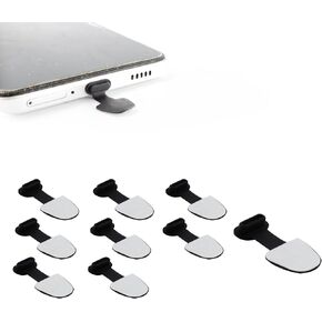 USB C Dust Cover, USB C-Type Anti Loss Dust Plugs, Type C Anti Dust Plugs Cover for Mobile Phone