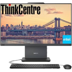 Lenovo ThinkCentre Business All-in-one Computer, 23.8" FHD IPS Display, 13th Gen Intel Core i5-13420H Processor, 16GB DDR5 RAM, 512GB PCIe SSD, Wi-Fi, Webcam, USB-C, Windows 11 Pro