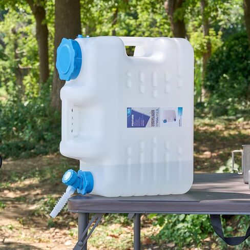 RedSwing 4 Gallon/15L Portable Water Container with Spigot, Water Storage Carrier for Camping Outdoor Hiking, BPA Free in Saudi Arabia
