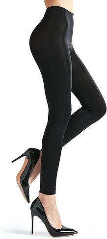 6 Colors Semi Opaque Footless Tights for Women, 80 Denier Black Footless Tights for Women,S-XL in Saudi Arabia
