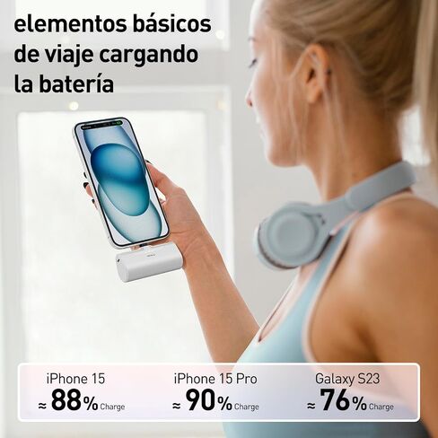 iWALK Portable Charger for iPhone 15 USB-C Small Power Bank 20W 4500mAh Fast Charging Battery Pack Compatible with iPhone 15/15 Plus/15 Pro/15 Pro Max, iPhone 16/16 Plus/16 Pro/16 Pro Max in Kuwait