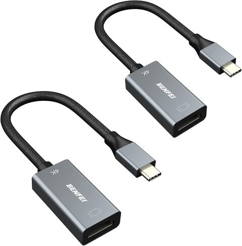 BENFEI USB C to HDMI Adapter (4K@60Hz), USB Type-C to HDMI Adapter [Thunderbolt 3/4 Compatible] with iPhone 15 Pro/Max, MacBook Pro/Air 2023, iPad Pro, iMac, S23, XPS 17, Surface Book 3 and More in Saudi Arabia