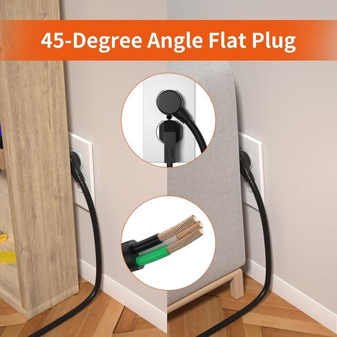 8 Outlet Long Power Strip, 2100J Surge Protector Heavy Duty 6FT Cord Wide Spaced and Wall Mount Metal Powerstrip for Home Office Garage Workshop in Saudi Arabia