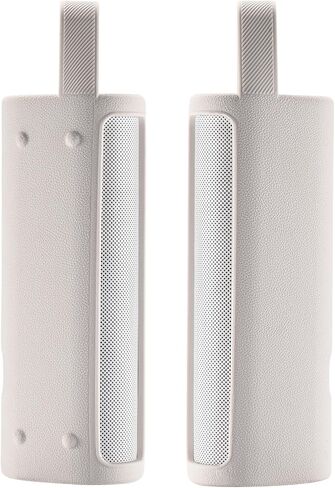 Silicone Protective Case for Sonos Roam 2 & Roam 1 - Universal Fit with Metal Carabiner Clip (Black) in Kuwait