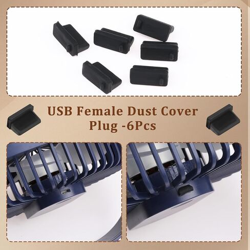 36 PCS USB Dust Cover Port Plugs 6 Types USB Cover Port Plug Caps USB Anti Dust Cover Plugs Silicone USB Cap Port Protector Dust Stopper for USB Type-C, Micro USB, USB A Female and Male Ports in Saudi Arabia