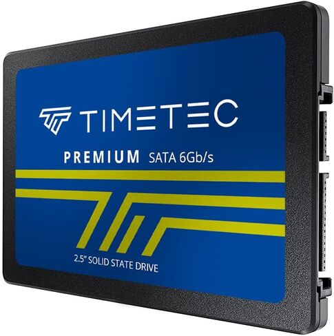 Timetec 512GB SSD 3D NAND SATA III 6Gb/s 2.5 Inch 7mm (0.28") Read Speed Up to 550 MB/s SLC Cache Performance Boost Internal Solid State Drive for PC Computer Desktop and Laptop (512GB) in Saudi Arabia