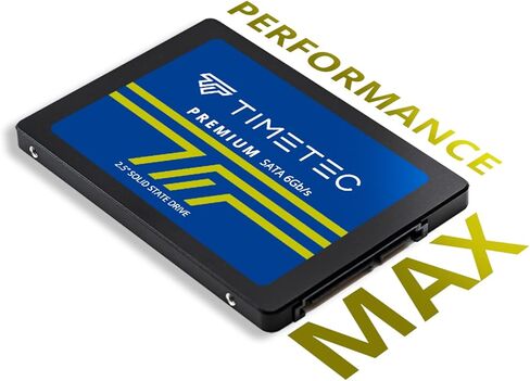 Timetec 512GB SSD 3D NAND SATA III 6Gb/s 2.5 Inch 7mm (0.28") Read Speed Up to 550 MB/s SLC Cache Performance Boost Internal Solid State Drive for PC Computer Desktop and Laptop (512GB) in Saudi Arabia