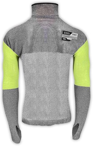 MAGID M - Gard with AeroDex Technology Extremely Lightweight ¼ Zip Top with Mesh Back – Cut Level A5, A7 and A9, Size Large, 5 Pullovers Yellow in Saudi Arabia