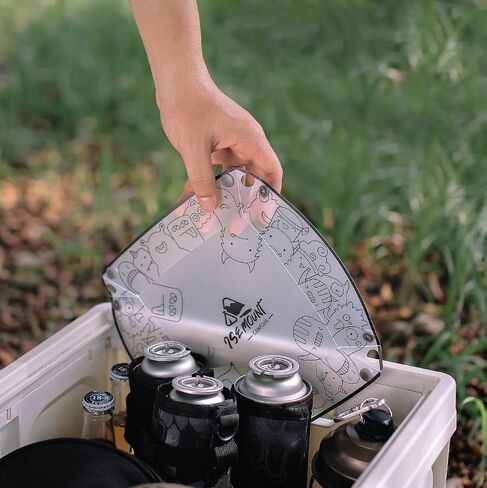 Portable Camping Tableware Set of 6 Pieces, Folding Plate, Bowl, Water Cup, Easy-Clean, Ultra-Light, Heat-Resistant,Collapsible, Food-Grade Material, for Outdoor Picnics (2) in Saudi Arabia