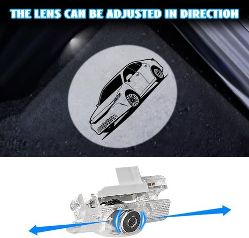 4 Pack LED Car Door Projector Courtesy Lights Ghost Shadow Welcome Lamp Accessories Compatible with Toyota 4Runner 2010-2022 2023 2024 2025 Accessories in Saudi Arabia