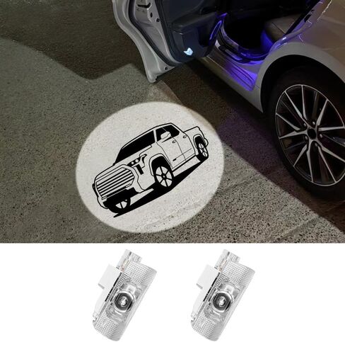 4 Pack LED Car Door Projector Courtesy Lights Ghost Shadow Welcome Lamp Accessories Compatible with Toyota 4Runner 2010-2022 2023 2024 2025 Accessories in Saudi Arabia
