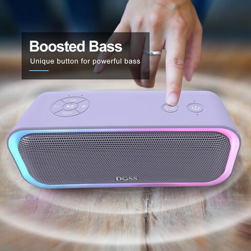DOSS SoundBox Pro Bluetooth Speaker, 20W Stereo Sound, Active Extra Bass in Saudi Arabia