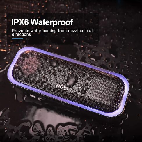 DOSS SoundBox Pro Bluetooth Speaker, 20W Stereo Sound, Active Extra Bass in Saudi Arabia