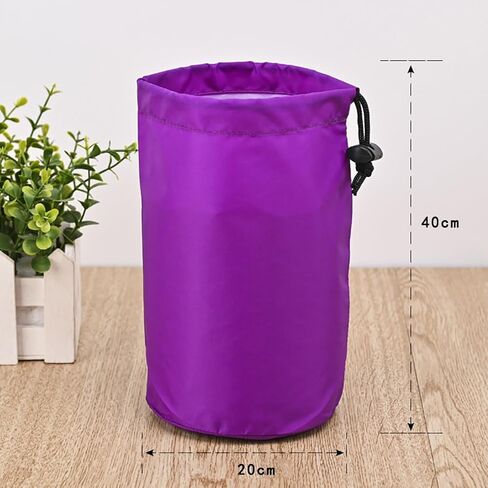 2 Pcs Waterproof Outdoor Storage Sacks Hiking Dry Bags Sleeping Bag Compression Sacks Water Sports Bags Water Resistant Stuff Sacks Travel Clothes Packing Bags Purple in Saudi Arabia