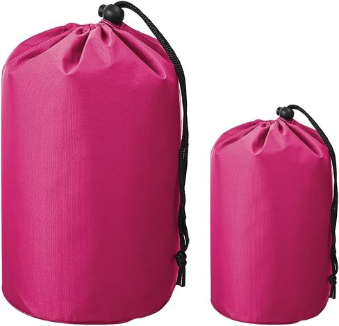 2 Pcs Waterproof Outdoor Storage Sacks Hiking Dry Bags Sleeping Bag Compression Sacks Water Sports Bags Water Resistant Stuff Sacks Travel Clothes Packing Bags Purple in Saudi Arabia