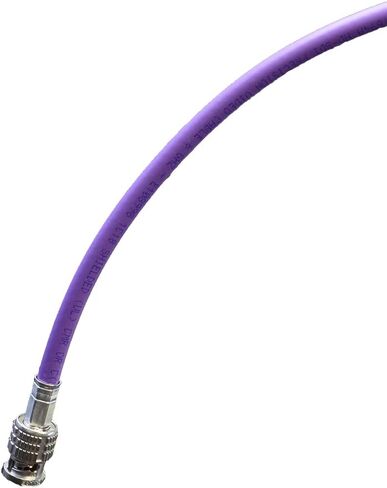 Blue Jeans Cable 3G/6G HD-SDI Cable, Made with Belden 1694A and Canare BNCs (10 Foot, Black) in Kuwait
