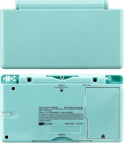 OSTENT Full Repair Parts Replacement Housing Shell Case Kit for Nintendo DS Lite NDSL (Clear) in Saudi Arabia