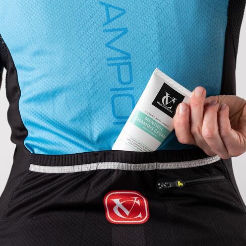 VeloChampion Luxury Chamois Cream for Cyclists, Runners and more | Vegan Anti-Chafing Cream for Men and Women | Reduces Saddle Sores and Friction (2.5 Fl Oz) in Kuwait