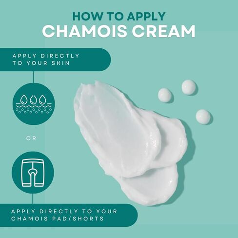 VeloChampion Luxury Chamois Cream for Cyclists, Runners and more | Vegan Anti-Chafing Cream for Men and Women | Reduces Saddle Sores and Friction (2.5 Fl Oz) in Kuwait