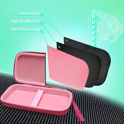 Calculator Case Compatible with Texas Instruments TI-84 Plus CE/TI-84 Plus/TI-Nspire CX II CAS/TI-Nspire CX II/TI-83 Plus/TI-89 Titanium/TI-85/TI-89 Color Graphing Calculator by XANAD (Pink) in Kuwait