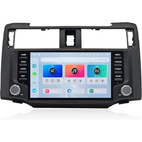Dasaita Android 13 Car Stereo for Toyota 4Runner 2010-2023 with Wireless Carplay & Android Auto, 4G LTE, 9" Touch Screen Head Unit, GPS, Radio, HD, Bluetooth 5.0, 5G WiFi, 8G RAM 256G ROM, Black