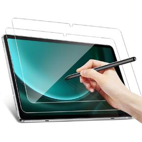 ZtotopCases 2 Pack Screen Protector for Galaxy Tab S10 Plus 12.4''/S9 FE Plus 5G/S9 Plus/S7 FE/S8 Plus/S7 Plus, 9H High Definition/S Pen Compatible Tempered Glass for Samsung Tablet S10+S9 FE+S9+S8+