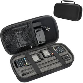 BAOFENG Walkie Talkie Case Holder Handheld Ham Radios Hard Storage Carrying Case Compatible 5RM UV-5RM AR-5RM UV-21R K5PLUS UV-17R UV-9R PRO And Radio Accessories(Bag Only)