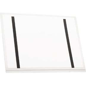 DURABLE Magnetic Water-Resistant Sign Holder - Tabloid Size 11.7 X 16.5 in Protective Display Pockets, Securely Display Important Documents Outdoors or in Humid Areas, Anti -Glare (Pack of 5)