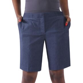 Women's Golf Shorts, 9“ Stretch Casual Elegant Bermuda Shorts with Pockets Knee Length Hiking Shorts in Saudi Arabia