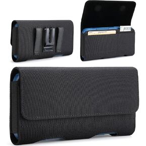Mopaclle Phone Holster for Galaxy S24 Ultra, S23 Ultra, S22 Ultra, Note 20 Ultra 5G,Note 10 Plus, A04 A03 A24 4G A54 A51 A71 A23 A12 A32,Cell Phone Belt Clip Holster Holder Carrying Pouch,Black