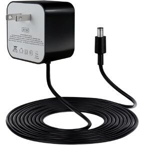 30W Power Adapter for Echo (4th Gen), Echo (3rd Gen), Echo Show 10 (3rd Gen), Echo Show (2nd Gen), Echo Show 8, and Echo Plus (2nd Gen), 5.8Ft AC Adapter Power Cord