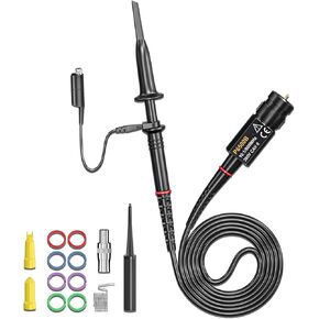 Goupchn MCX Oscilloscope Probe 60MHz 1X 10X Alligator Clip for Mini DSO Nano Portable Oscilloscope DS201 DS202 DSO201 DSO202 VC101 VC102 with Accessory Kit