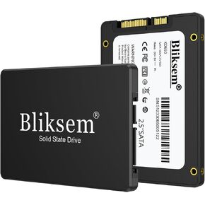 Bliksem SSD 512GB SATA III 6Gb/s Internal Solid State Drive 2.5″ 7mm(0.28″) 3D NAND TLC Chip Up to 550 Mb/s for Laptop and Pc KD650 (Black 512GB)