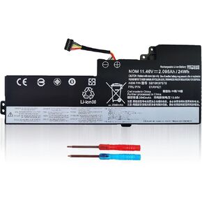 01AV421 01AV419 T470 T480 Battery for Lenovo ThinkPad A475 A485 TP25 Series Notebook FRU 01AV489 SB10K97577 SB10K97576 SB10K97578 01AV420 11.4V 24Wh 2100mAh 3-Cell Replacement Internal Laptop Battery