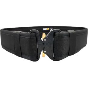 Hero's Pride 2.25" Duty Belt, Ballistic Rigid Extreme Nylon EDC Belt, Quick Release Belt Buckle, Tactical CCW Gun Belt