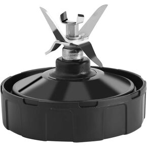 Replacement Blender Part, Anti- Environmentally Friendly Blender Juicer Replacement Part Blender Bottom Blade with 7 Fins Bottom Stainless Steel Blade