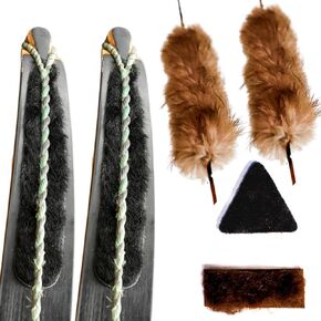 The Ultimate Recurve Bow Silencing Kit, Beaver Silencer - Limb Padding - Arrow Rest, Recurve Bow String dampening kit for Traditional Bows