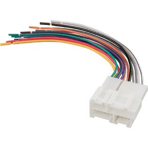 RED WOLF Car Stereo Wiring Harness for 1999-2002 GMC Sierra Chevy Suburban Tahoe Aftermarket Head Unit Install Wire Cable Adapter Plug