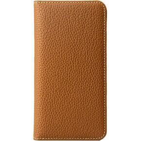 hanatora - Japan Compatible with Compatible with iPhone 8 Plus/Compatible with iPhone 7 Plus Flip case with Card Holder Genuine Leather Phone Cover Stylish Quality case No Magnets PH-8P-Cyan
