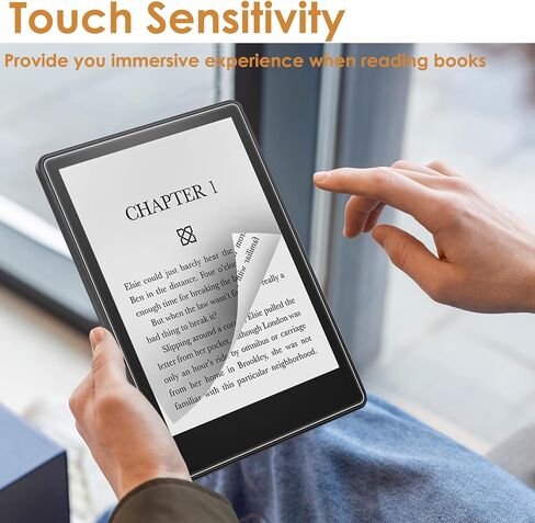 واقي شاشة مكون من 3 قطع متوافق مع جهاز Kindle Paperwhite مقاس 6.8 بوصات / إصدار الأطفال 6.8 بوصات / الإصدار المميز 6.8 بوصات (الجيل الحادي عشر 2021)، [وضوح عالي الدقة] [9 صلابة] زجاج مقسى مضاد لبصمات الأصابع in Kuwait