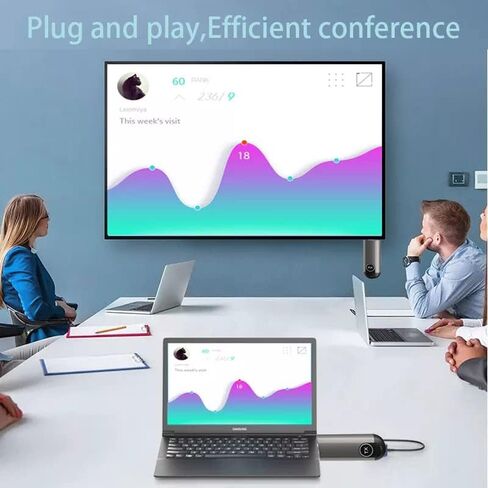 Wireless HDMI Transmitter and Receiver,1Transmitter and 2Receiver Plug and Play, Plug and Play Support 2.4/5GHz 1080P Decoding Wireless HDMI Kit for Streaming Video and Audio to Monitor from Laptop/Pc in Saudi Arabia