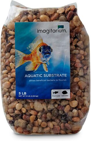 imagitarium by Petco Aquarium Gravel Substrate River Rock 20 lbs. in Saudi Arabia
