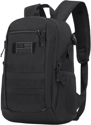 ArcEnCiel 10L/20L Mini X-Small Tactical Backpack MOLLE Daypack Gear Pack Camping Bag with Patch in Saudi Arabia