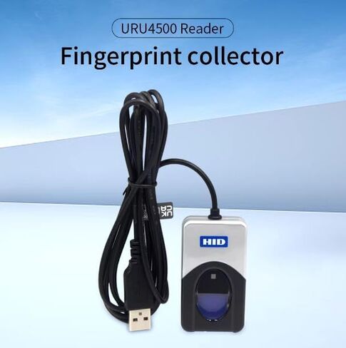 المصادقة البيومترية لقارئ بصمات الأصابع - DigitalPersona URU4500 USB - ماسح بصمات الأصابع - ماركة HID الأصلية in Saudi Arabia