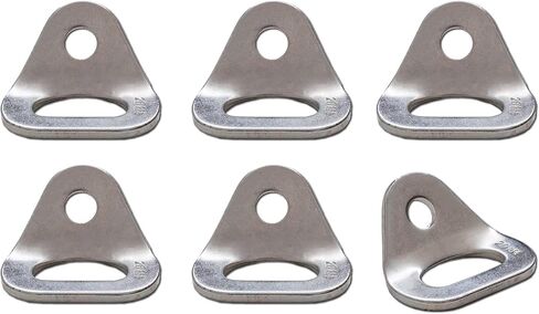 26kN Climbing Wall Bolt Hanger/Anchor/Tiedown for 3/8" Screw/Bolt Ideal for Rock Climbing and Home Gyms, Hammocks, Trailer Tie-Downs. Robust, Load-Bearing Steel Tie-Off in Kuwait