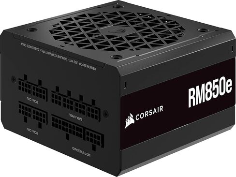 Corsair RM850e (2023) Fully Modular Low-Noise Power Supply - ATX 3.0 & PCIe 5.0 Compliant - 105°C-Rated Capacitors - 80 Plus Gold Efficiency - Modern Standby Support - Black (Renewed) in Kuwait